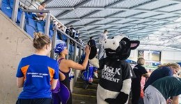 Showcasing milk to students at BUCS big events